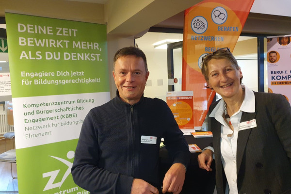 Kolleg*innen Sabine Fincks (Muc) und Wolfgang Neumüller (Nbg)